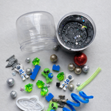 Space Sensory Play Dough Jar