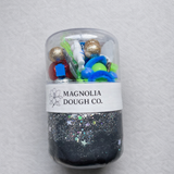 Space Sensory Play Dough Jar