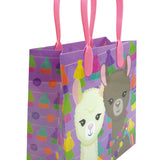 Llamas Party Favor Treat Bags - Set of 6 or 12