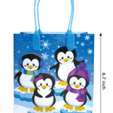 Penguins Party Favor Treat Bags - Set of 6 or 12