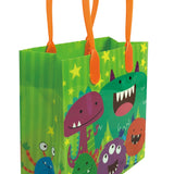 Monster Party Favor Treat Bags - Set of 6 or 12