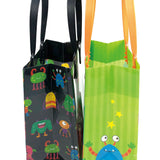 Monster Party Favor Treat Bags - Set of 6 or 12