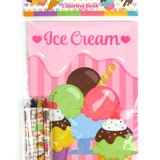 Ice Cream Coloring Books with Crayons – Set of 6 or 12