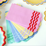 Ric Rac Rainbow Guest Napkins (16 ct)