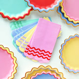 Ric Rac Rainbow Guest Napkins (16 ct)