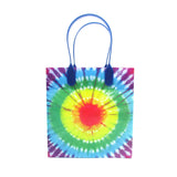 Tie Dye Party Favor Bags Treat - Set of 6 or 12