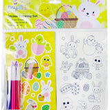 Easter Color-in Sticker Set with Markers