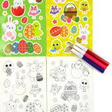 Easter Color-in Sticker Set with Markers
