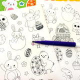 Easter Color-in Sticker Set with Markers
