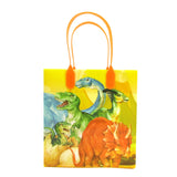 Jurassic Dinosaur Party Favor Bags Treat Bags - Set of 6 or 12