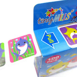 Shark Family Stickers 100 Stickers/Dispenser, Pack of 1, 6, 12 Dispensers