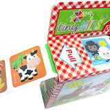 Farm Animals Barnyard Stickers 100 Stickers/Dispenser, Pack of 1 or 6 or 12 Dispensers