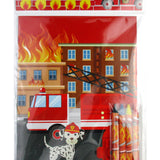 Fire Trucks Coloring Books with Crayons – Set of 6 or 12