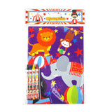 Circus Coloring Books with Crayons – Set of 6 or 12