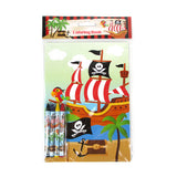 Pirate Coloring Books with Crayons – Set of 6 or 12