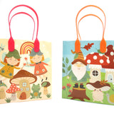 Garden Gnome Party Favor Treat Bags - Set of 6 or 12