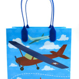 Airplane Party Favor Bags Treat Bags - Set of 6 or 12