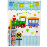Train Coloring Books with Crayons – Set of 6 or 12