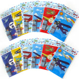 Airplane Coloring Books with Crayons – Set of 6 or 12
