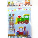 Train Coloring Books with Crayons – Set of 6 or 12