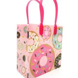 Donuts Party Favor Bags Treat Bags - Set of 6 or 12