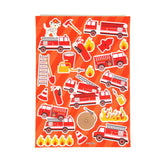 Fire Trucks Stickers