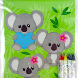 Koalas Coloring Books with Crayons – Set of 6 or 12