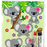 Koalas Coloring Books with Crayons – Set of 6 or 12