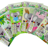 Koalas Coloring Books with Crayons – Set of 6 or 12