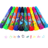 Ocean Animals Stamp Marker Set (10-Pack)