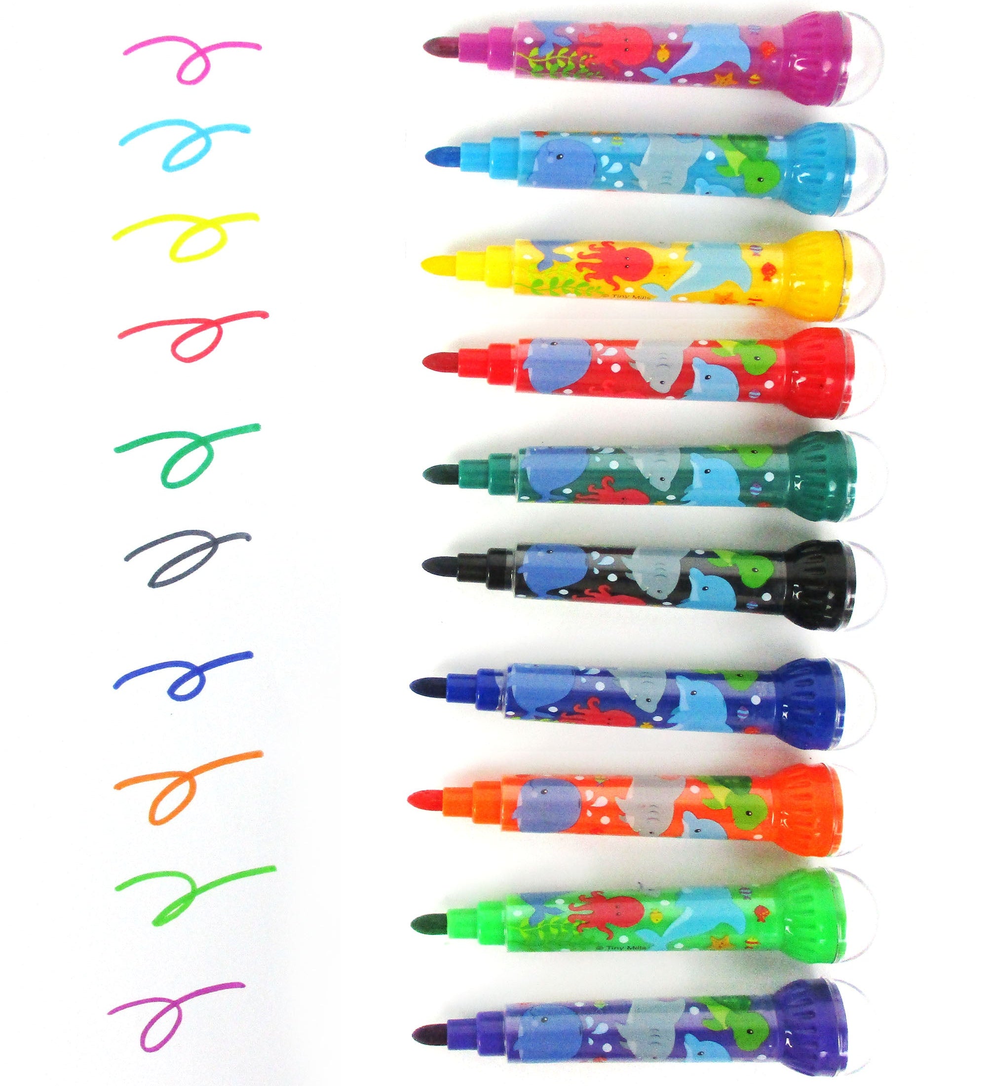 Ocean Animals Stamp Marker Set (10 Pack)