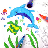 Ocean Animals Stamp Marker Set (10-Pack)