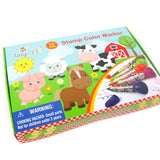 Farm Animals Stamp Marker Set (10-Pack)