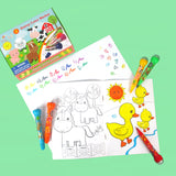 Farm Animals Stamp Marker Set (10-Pack)