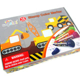 Construction Stamp Marker Set (10-Pack)