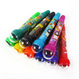 Construction Stamp Marker Set (10-Pack)
