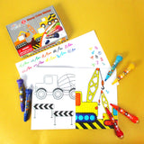 Construction Stamp Marker Set (10-Pack)