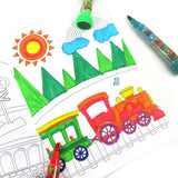 Train Stamp Marker Set (10-Pack)