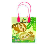 Sloth Party Favor Bags Treat Bags - Set of 6 or 12