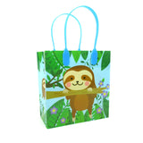 Sloth Party Favor Bags Treat Bags - Set of 6 or 12