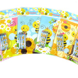 Honeybees Coloring Books with Crayons – Set of 6 or 12
