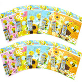 Honeybees Coloring Books with Crayons – Set of 6 or 12
