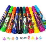 Halloween Stamp Marker Set (10-Pack)
