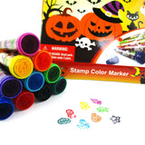 Halloween Stamp Marker Set (10-Pack)