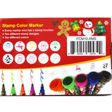 Christmas Stamp Marker Set (10-Pack)