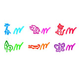 Safari Animals Stamp Marker Set (10-Pack)