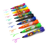 Safari Animals Stamp Marker Set (10-Pack)