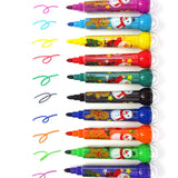 Christmas Stamp Marker Set (10-Pack)