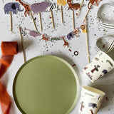 Green Paper Party Plate (12pcs)