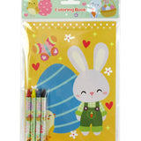 Easter Coloring Books with Crayons - Set of 6 or 12